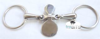Stainless Steel Spoon Snaffle Bit