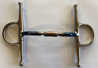 'Ultimate Contact' Comfort Snaffle - Full Cheek (Fulmer) in Blue Steel